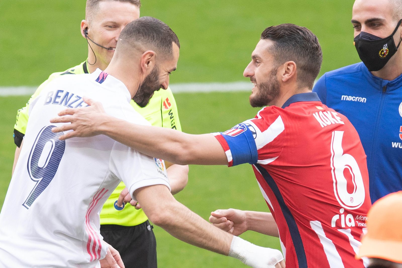 Benzema y Koke