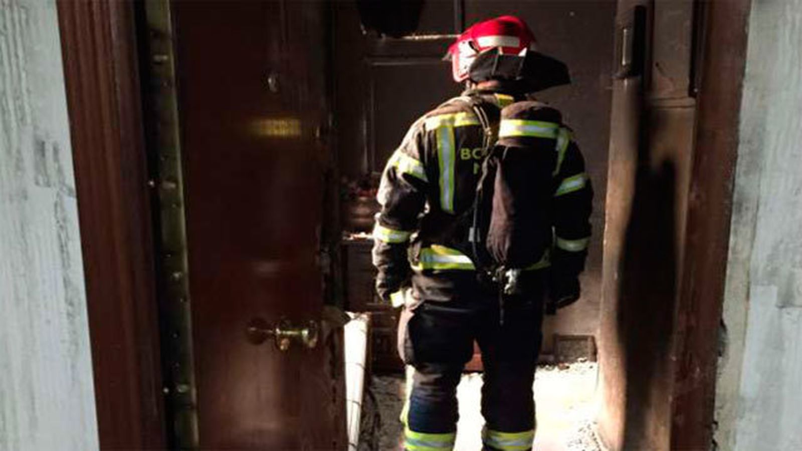 Bombero del Ayuntamiento de Madrid