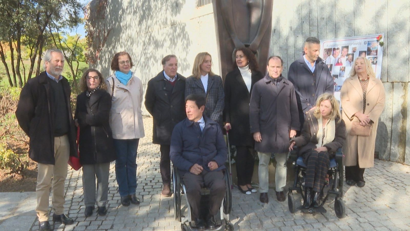 El Ayuntamiento de Madrid homenajea a las víctimas de los accidentes de tráfico