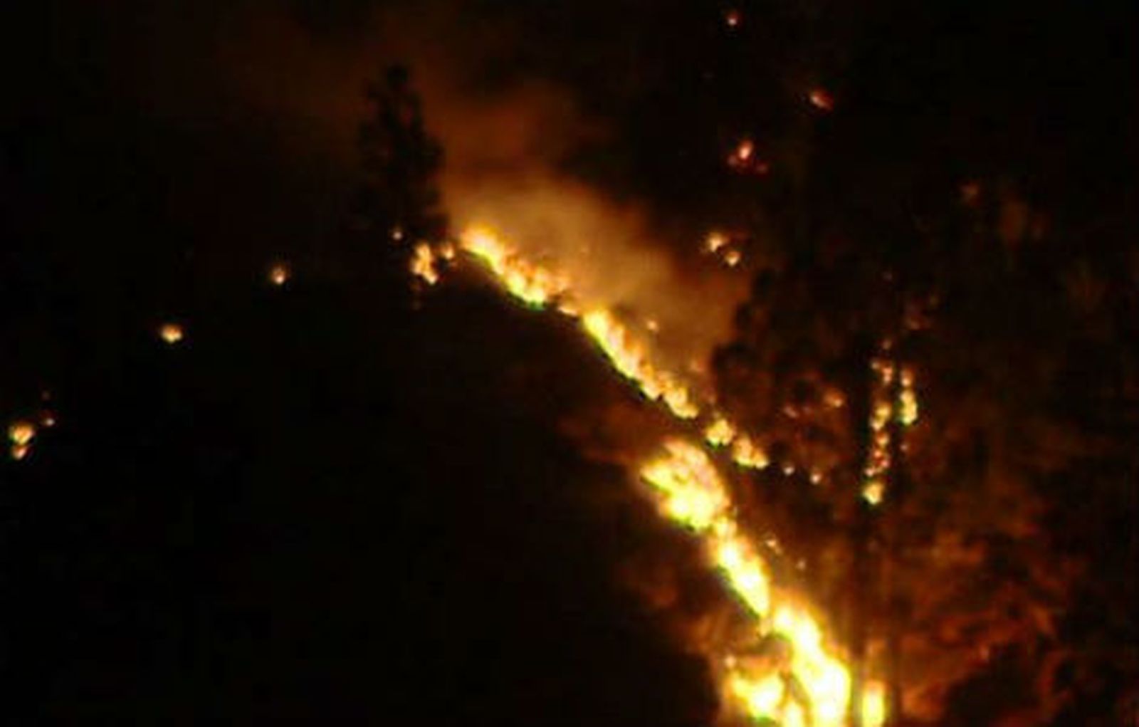 Incendio en Gran Canarias