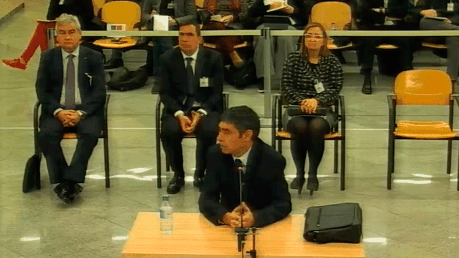 Trapero asegura en el juicio que no tenía una "relación estrecha" con Puigdemont
