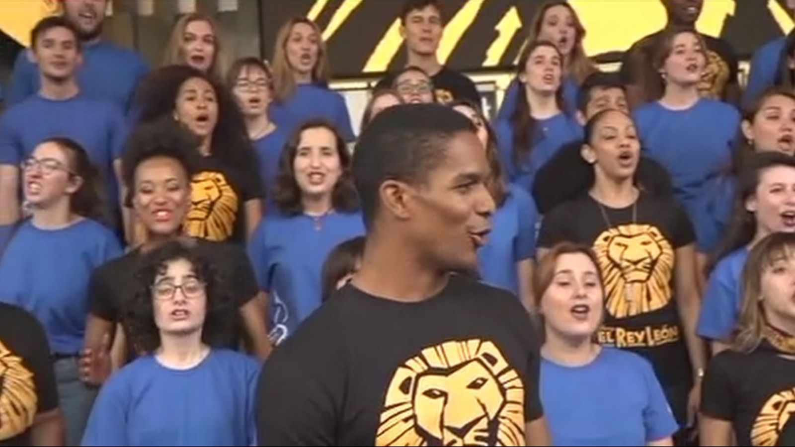 'El Rey León' toma la Gran Vía
