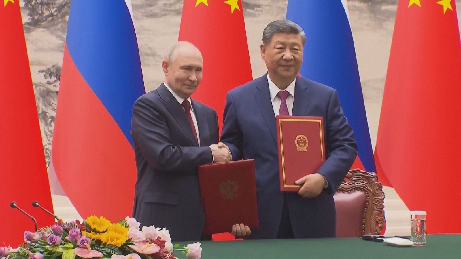 Xi Jinping y Putin exhiben coordinación global