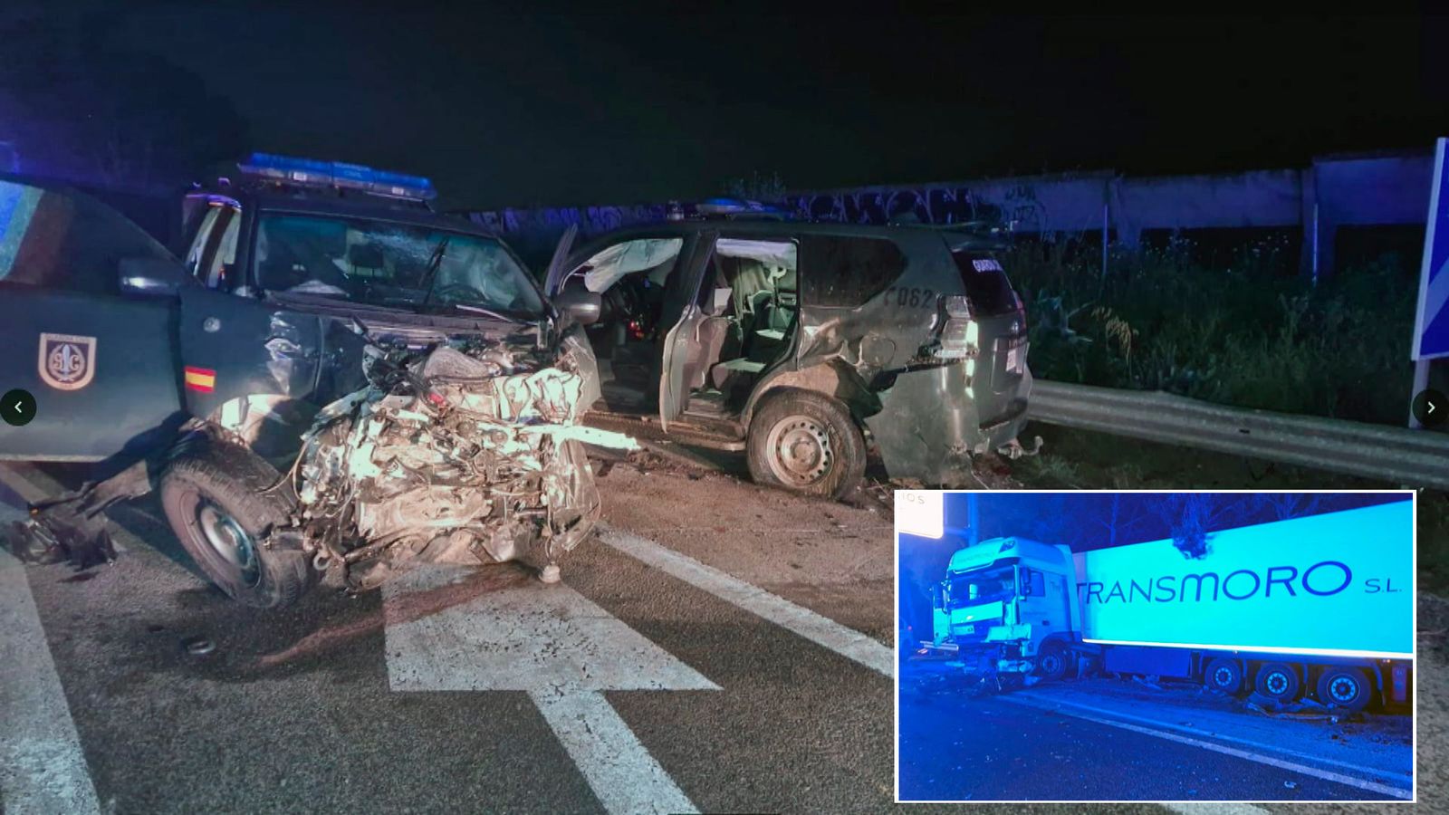 Atropello mortal en Los Palacios