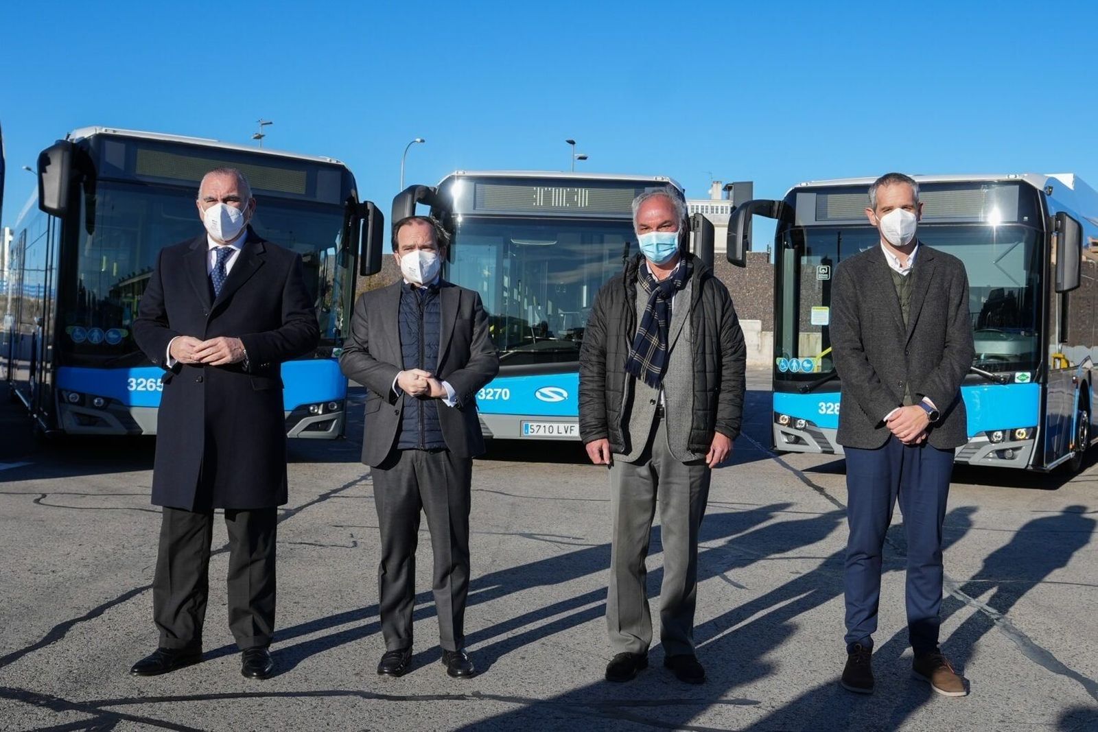 La EMT incorpora 91 nuevos autobuses de gas natural comprimido