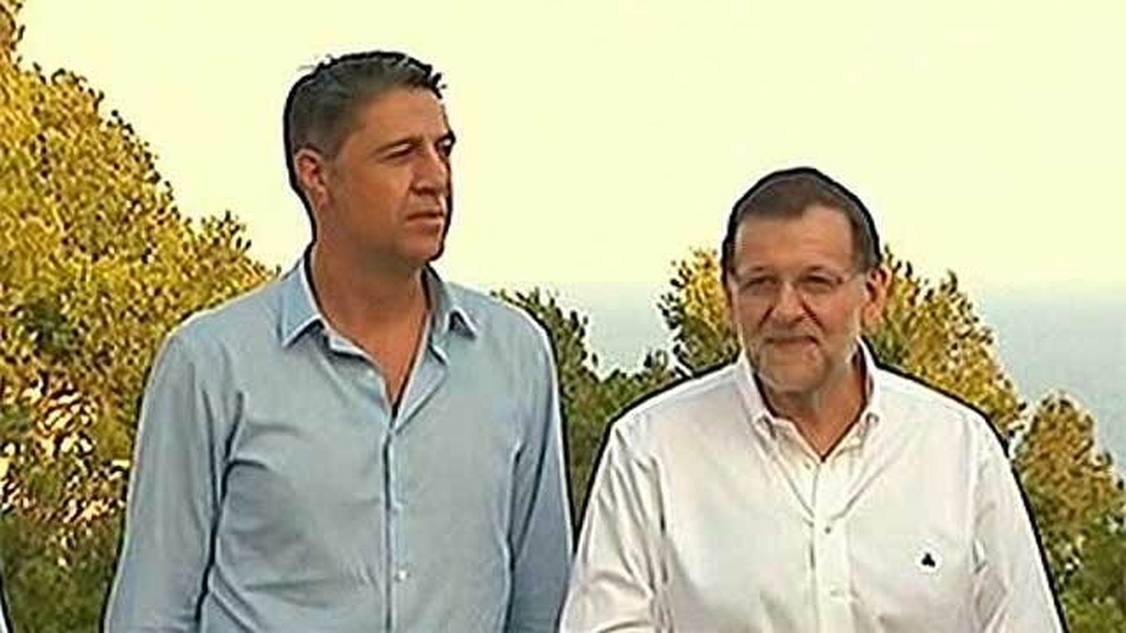 Rajoy elogia las "ideas claras" de Albiol y avisa a Mas que tendrá problemas