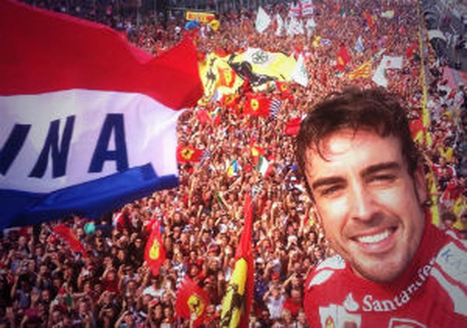 Alonso, aclamado en Monza