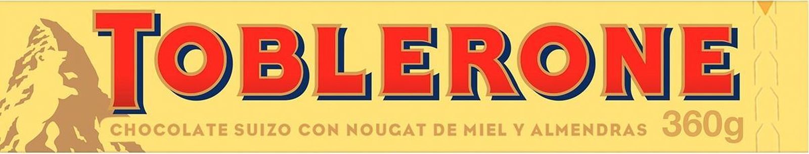 La imagen del monte Cervino ya no estará en el envoltorio de Toblerone