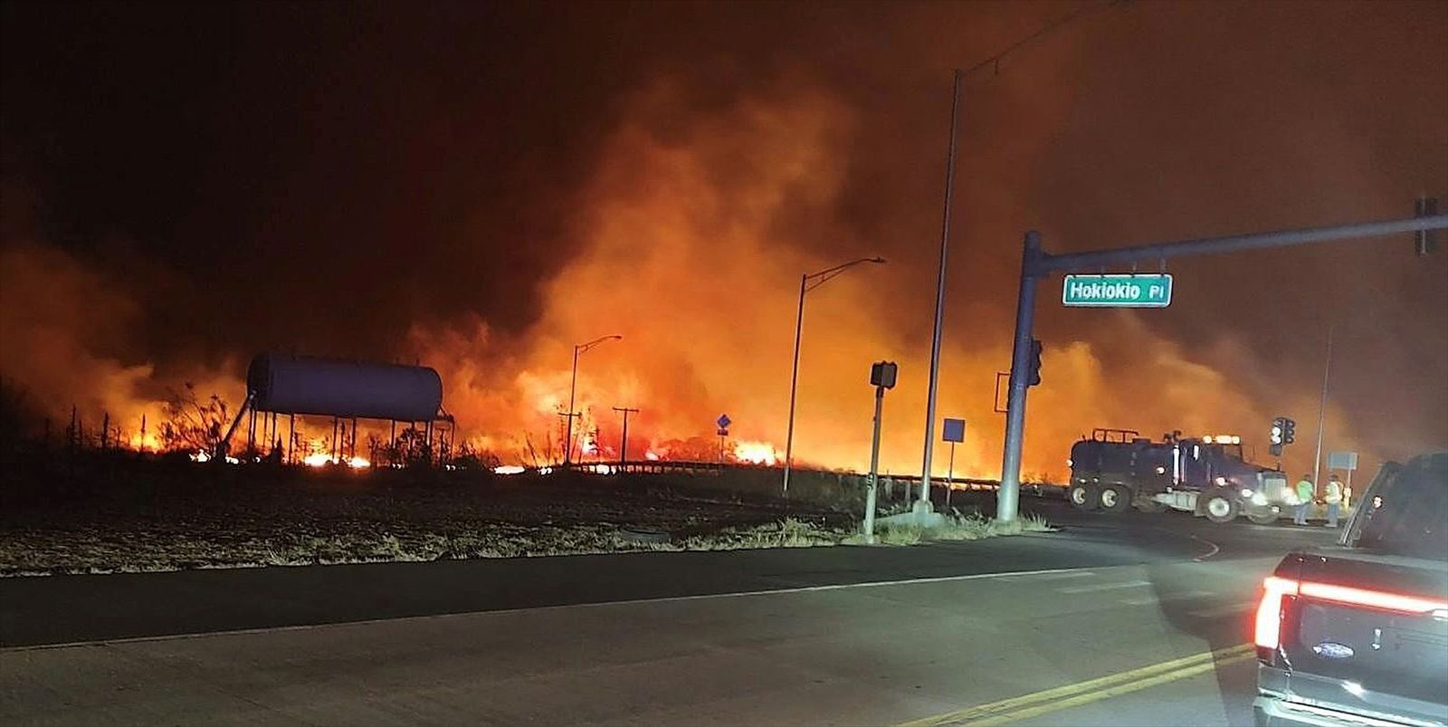 Incendio en Hawai