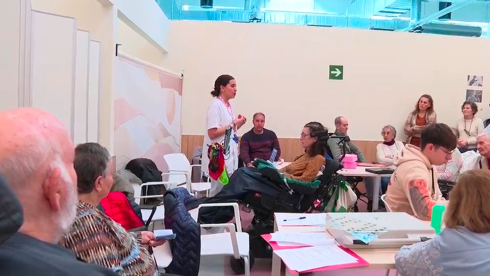 Escuela de cuidadores enfermos de ELA