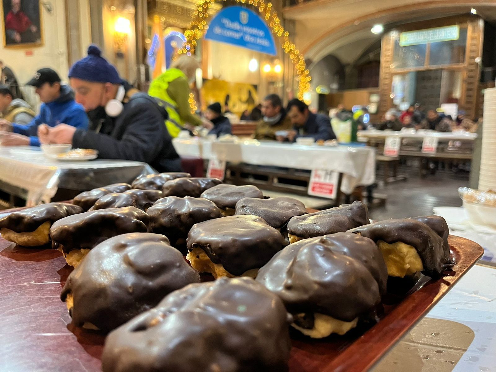 Desayuno solidario con palmeritas en Morata de Tajuña