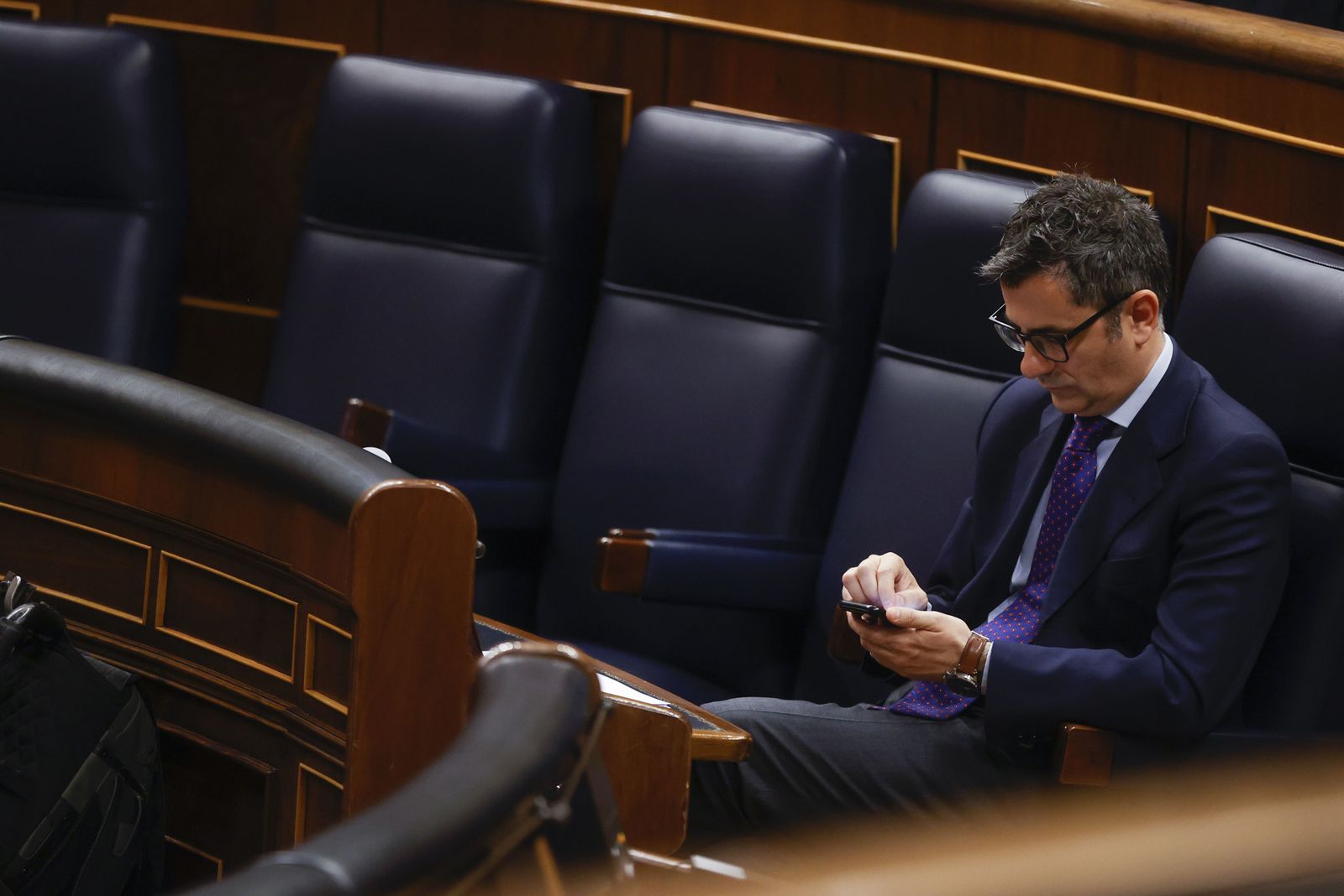El ministro de la Presidencia, Félix Bolaños