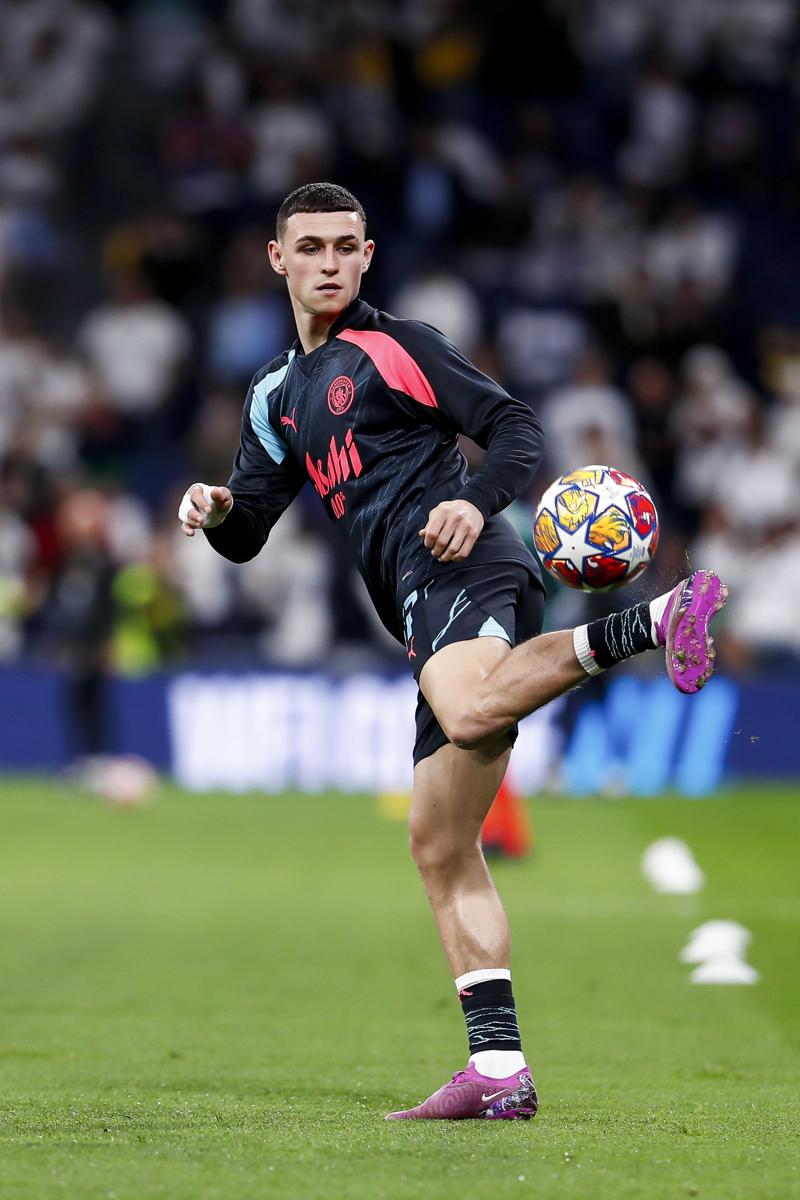 Phil Foden en el Bernabéu