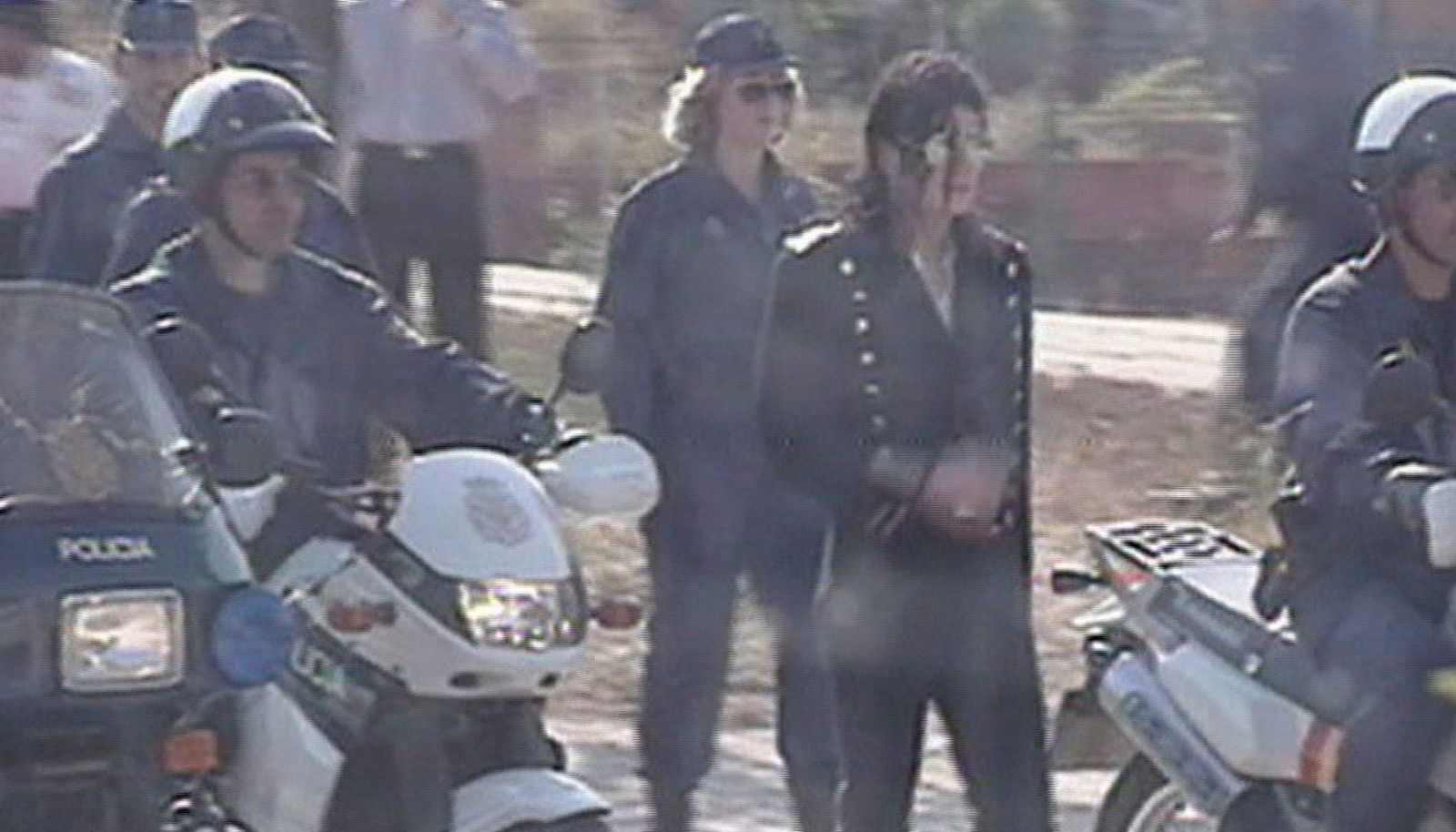 El día en que Michael Jackson grabó un vídeo con la Policía de Madrid