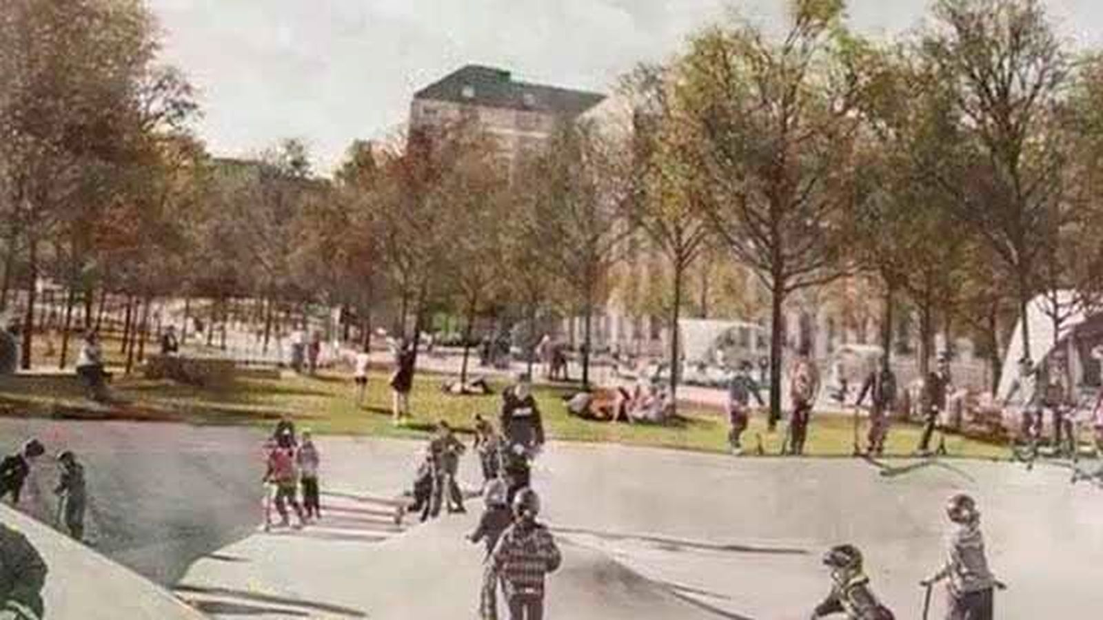 Elegidas las dos propuestas que los madrileños votarán para la Plaza de España