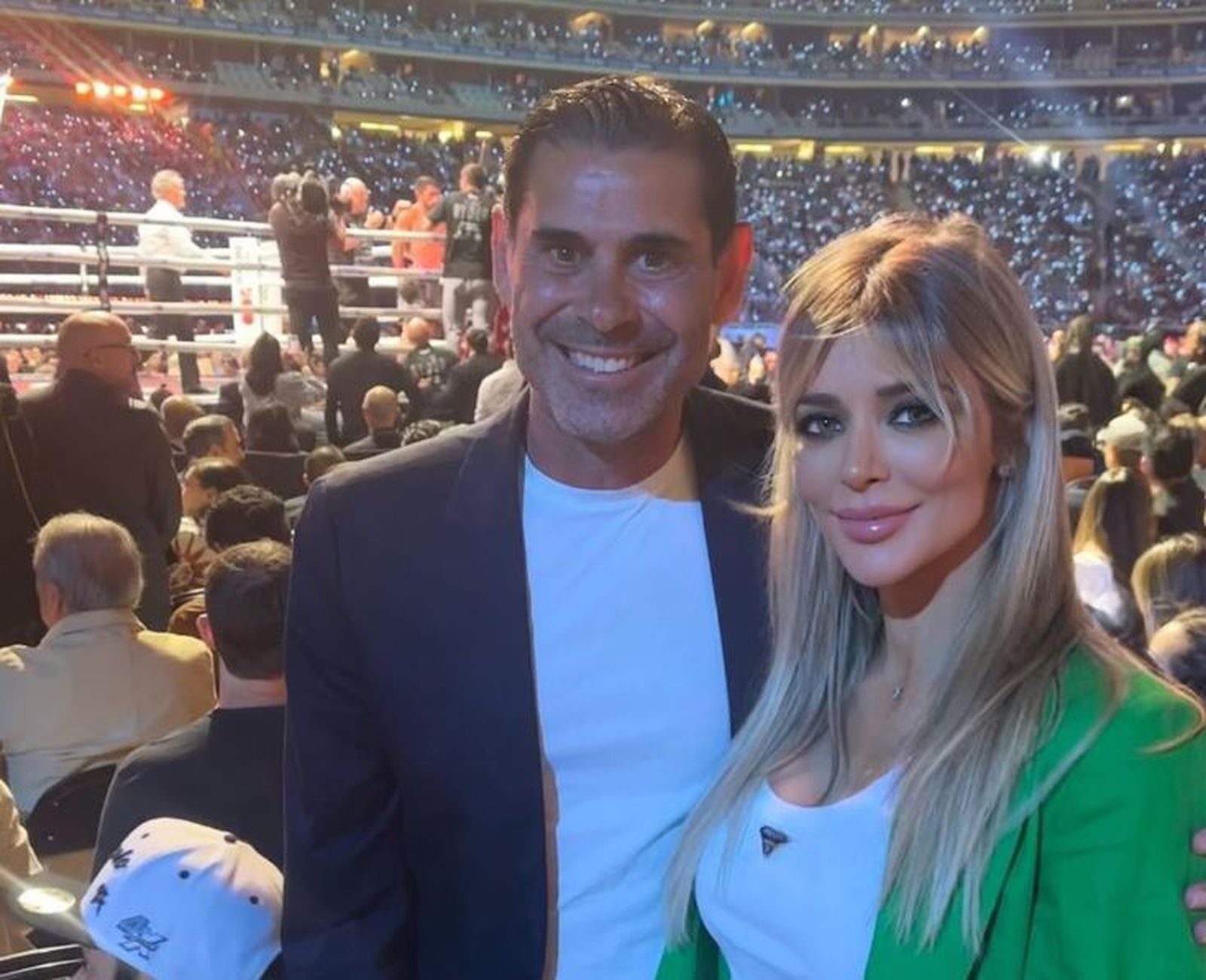 Fernando Hierro y Fani Stipkovic anuncian que serán padres de su primer hijo