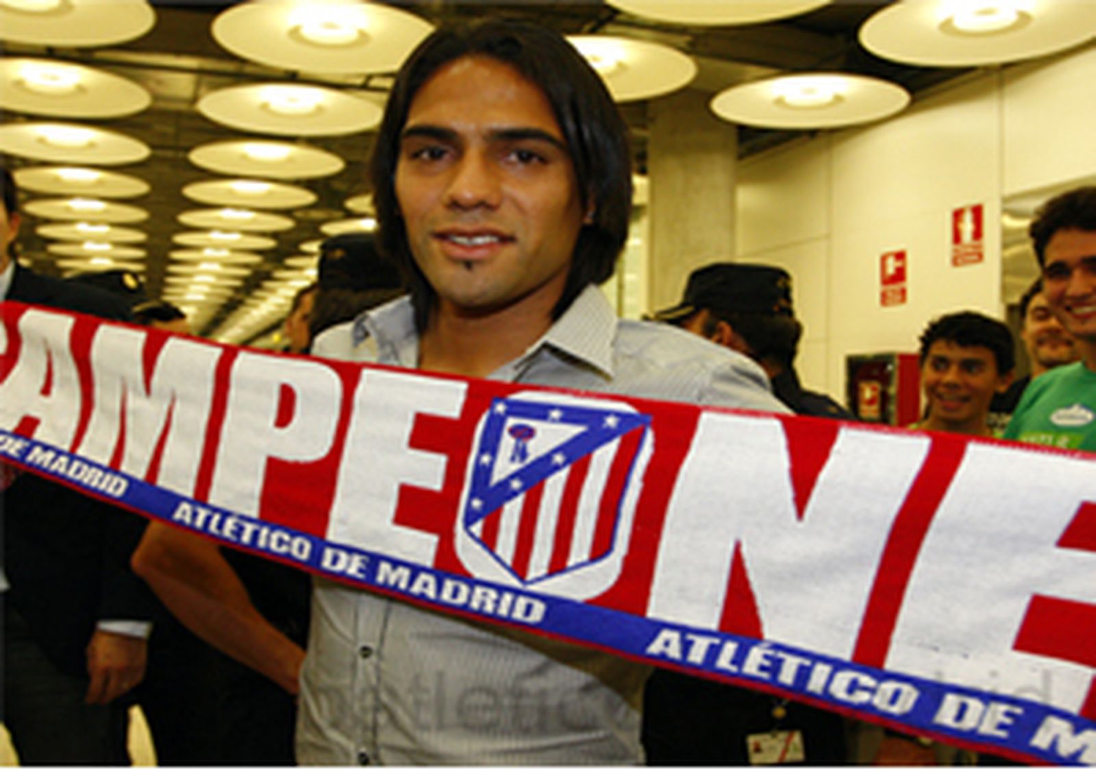 Falcao entrena con el Atletico
