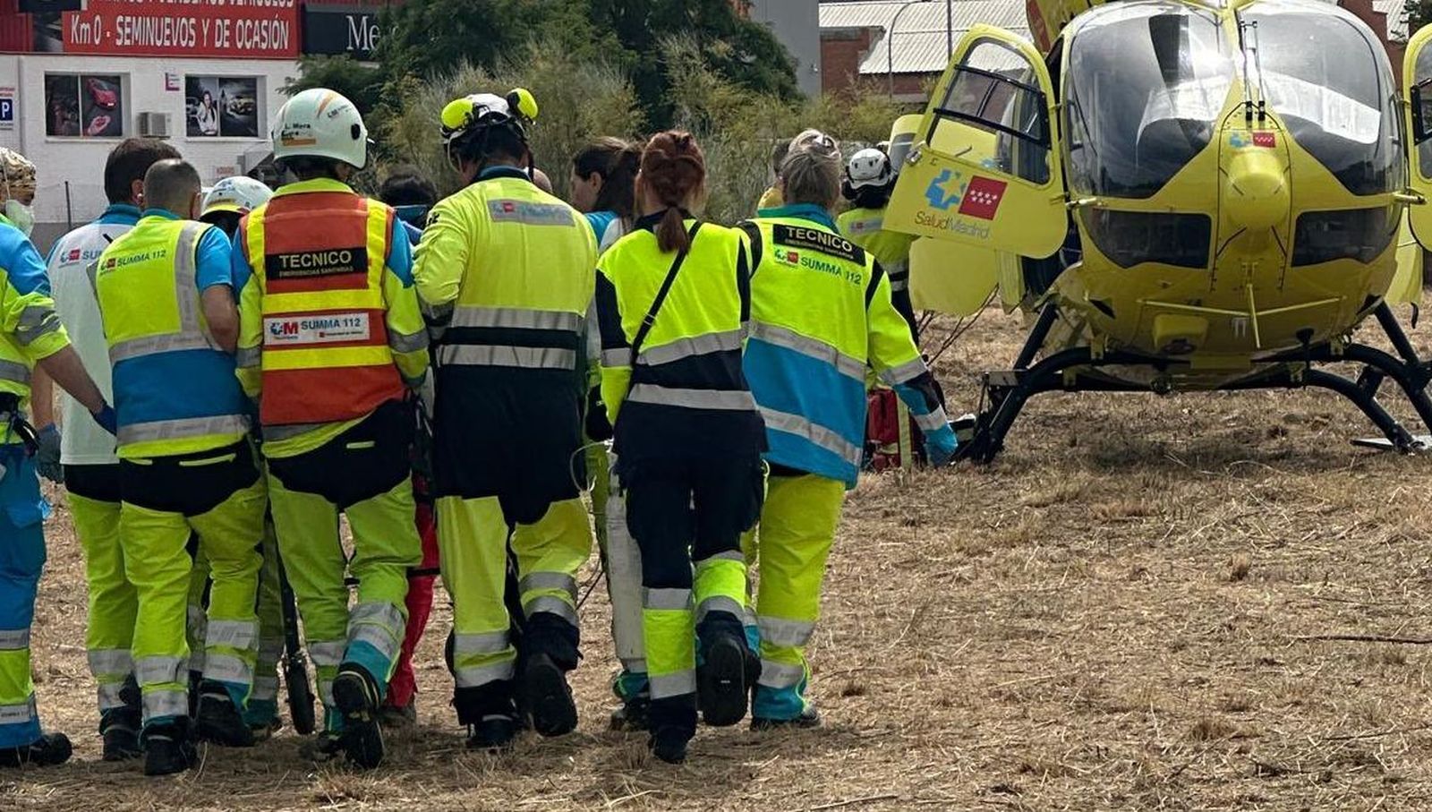 Un muerto y un herido grave en dos accidente laborales, en Alcobendas y Arganda