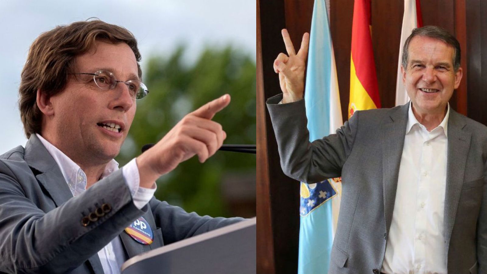 Martínez-Almeida y Abel Caballero