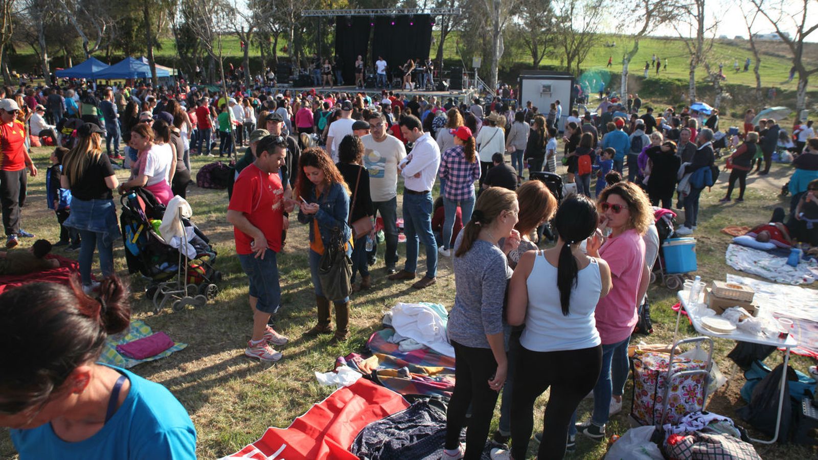 'Día de la Tortilla' en el paraje de Valdeserrano, en Fuenlabrada