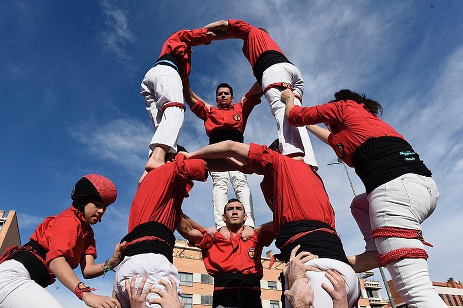 La Colla Castellera de Madrid elevará sus castells en Tres Cantos este sábado
