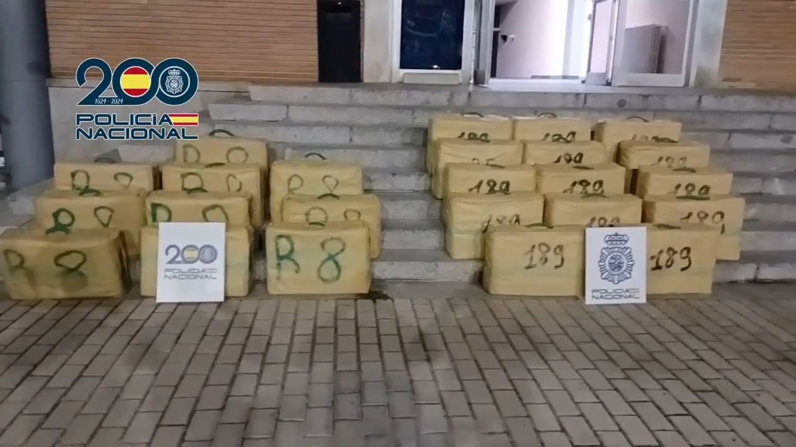Cuatro detenidos por almacenar una tonelada de hachís en la sierra de Madrid
