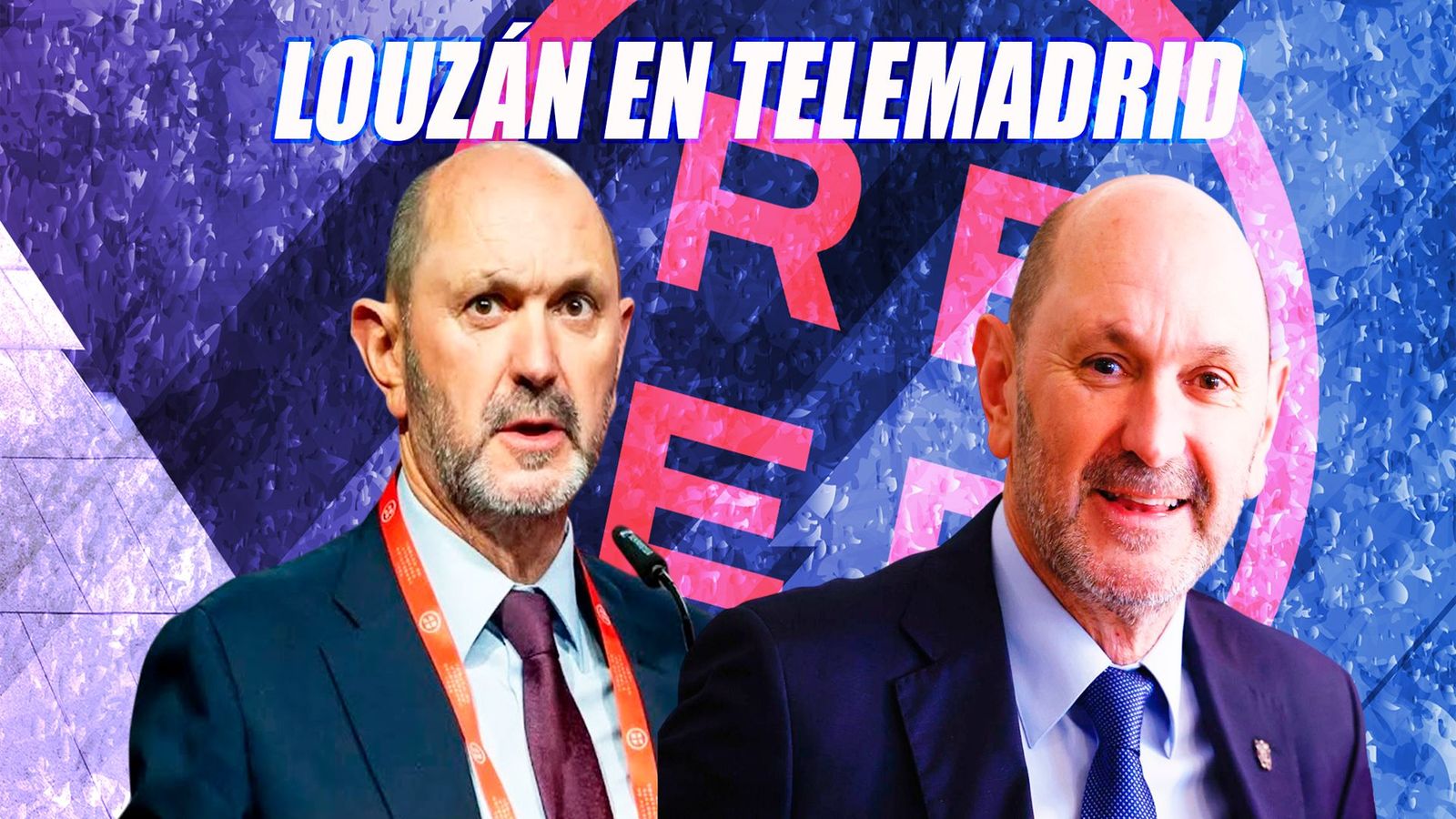 Louzán, en Telemadrid: "Será realmente fácil llegar a un acuerdo con De la Fuente"