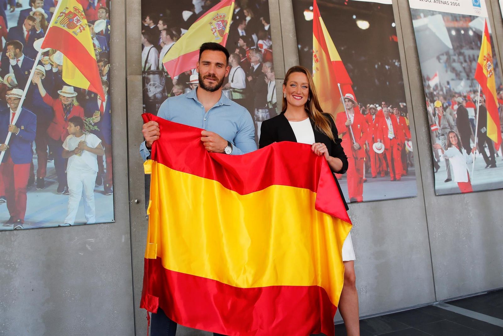 Saúl Craviotto y Mireia Belmonte