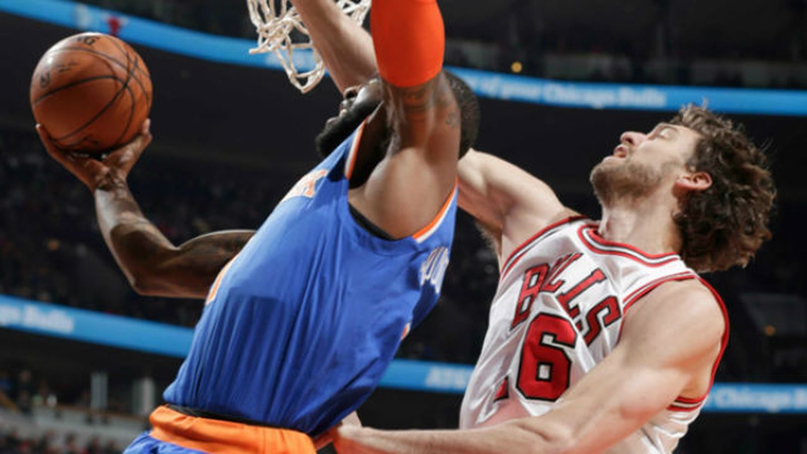 Pau Gasol ante los Knics