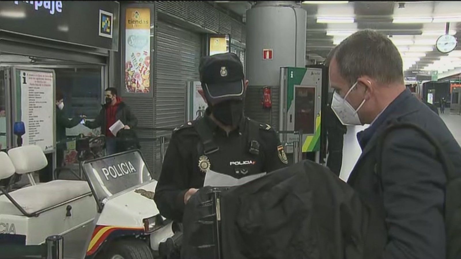 Vuelven los controles a la estación de Atocha para evitar desplazamientos innecesarios