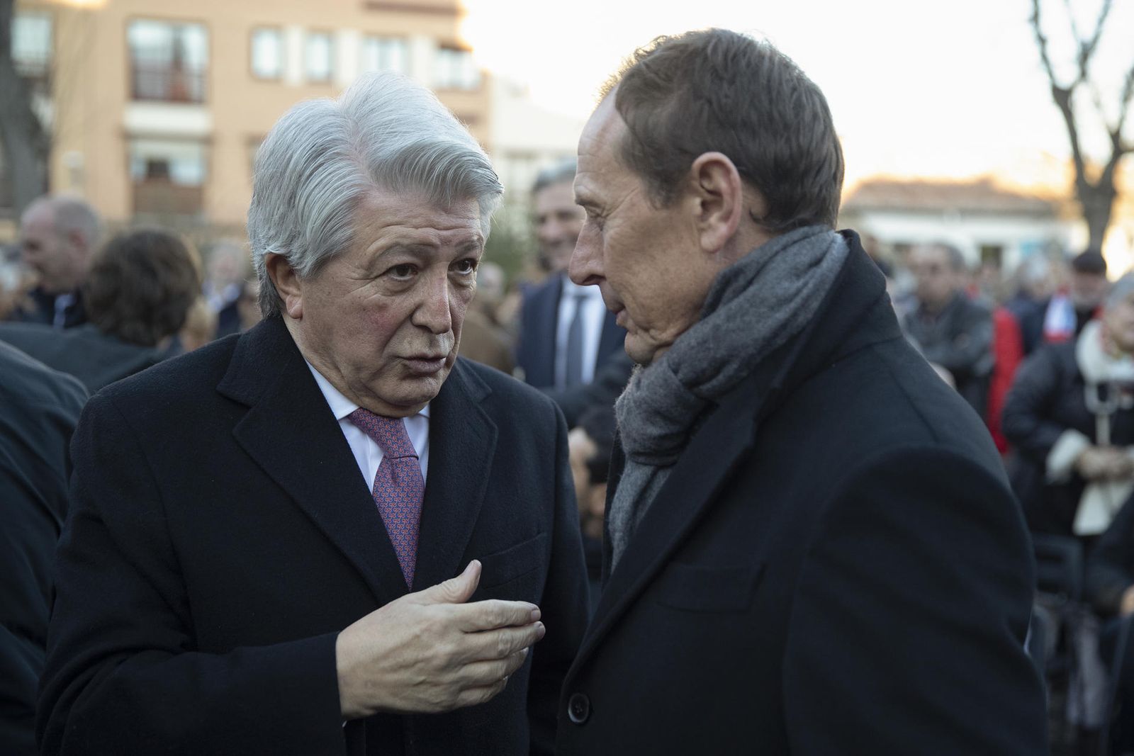 Enrique Cerezo y Emilio Butragueño