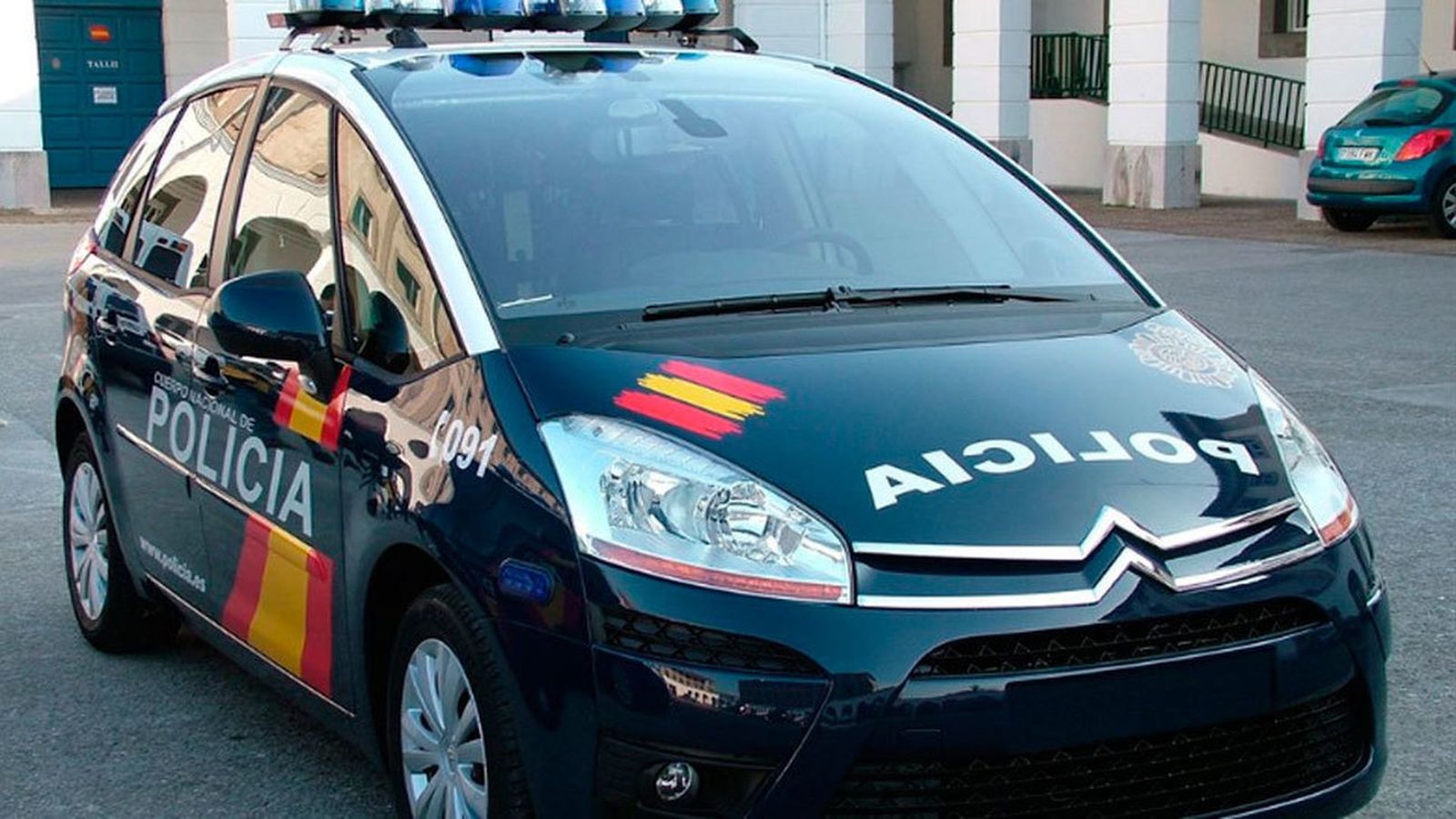Coche de la Policía Nacional