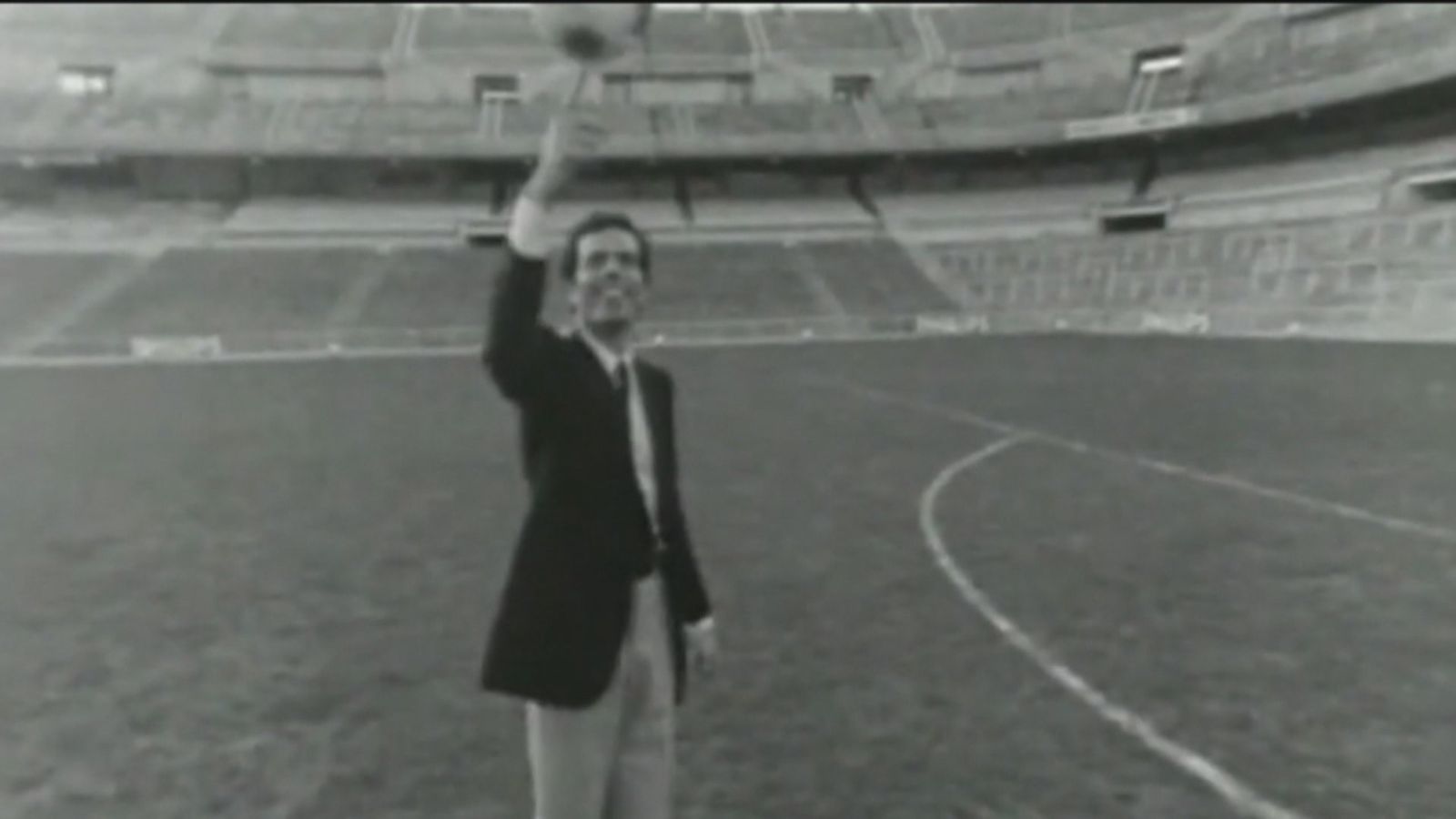 Julio Iglesias en el Santiago Bernabéu