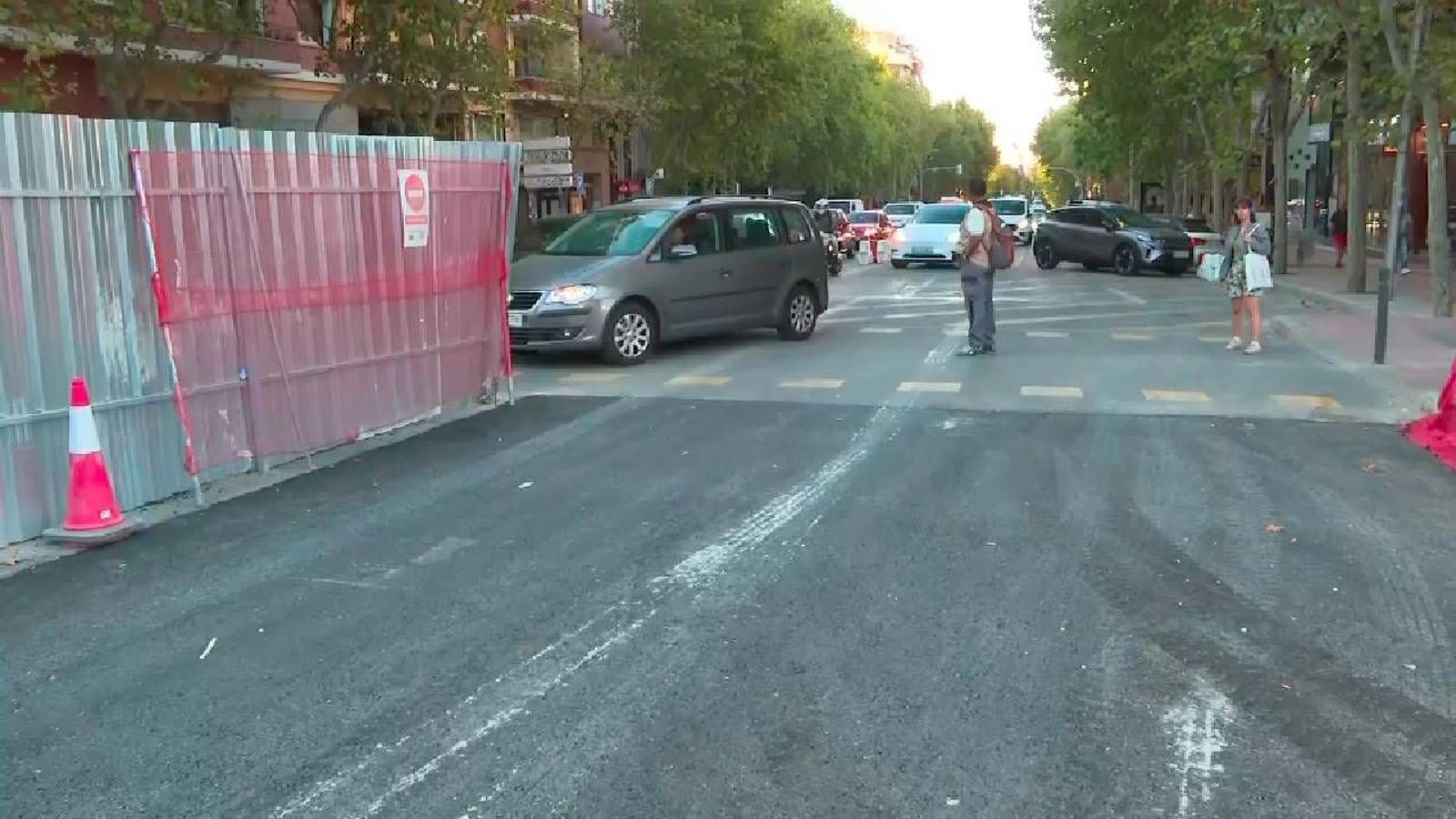 Delicias y Palos de la Frontera reabren al tráfico tras las obras de la línea 11 de metro