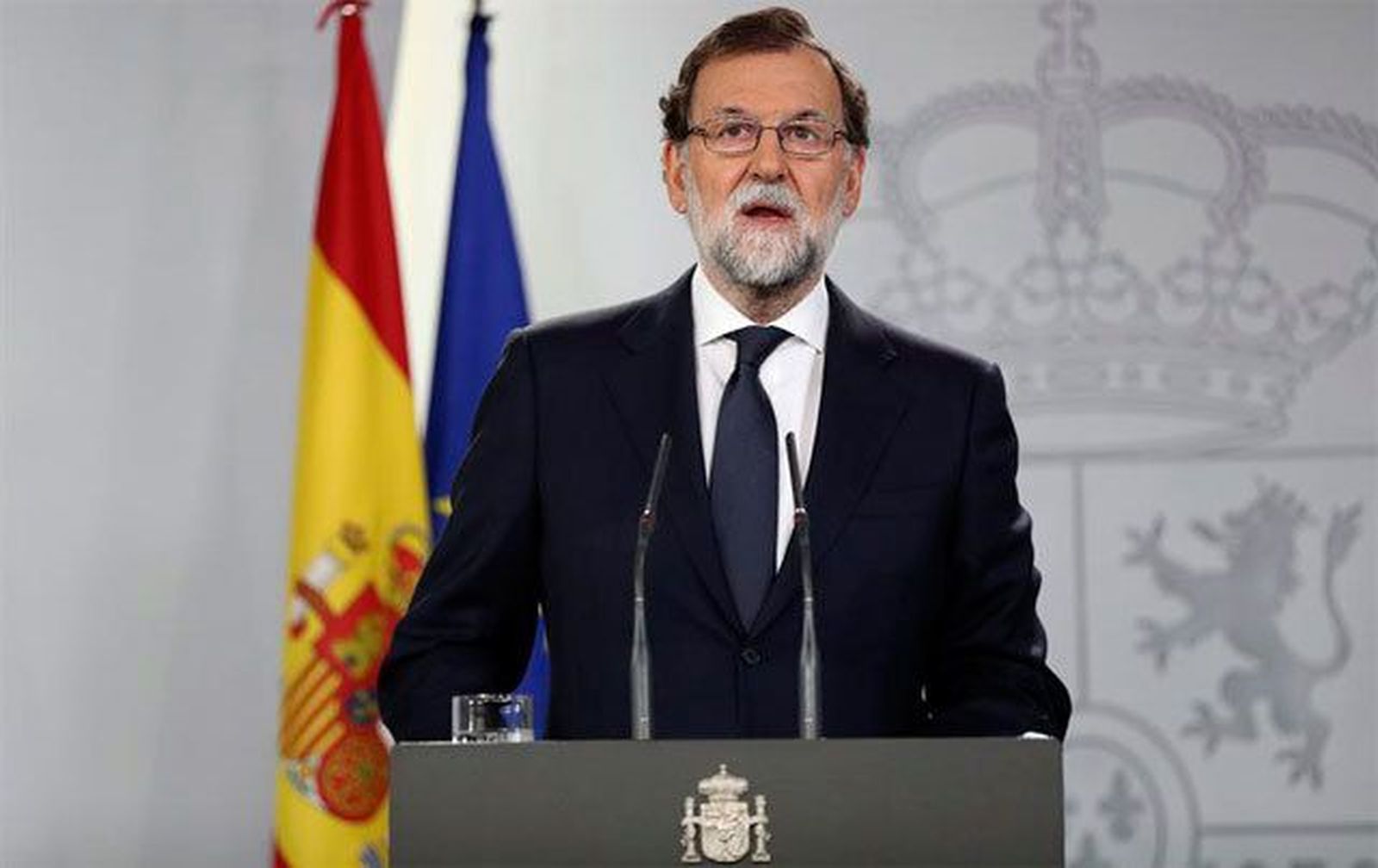 Rajoy dice que la Generalitat está a tiempo de evitar males mayores