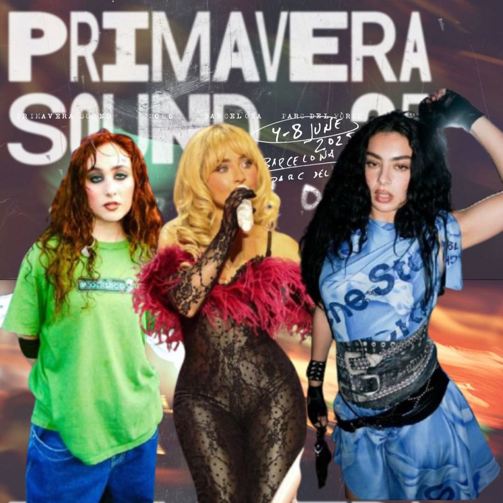 Chappell Roann, Sabrina Carpenter y Charli XCX: cabeza de cartel del Primavera Sound 2025