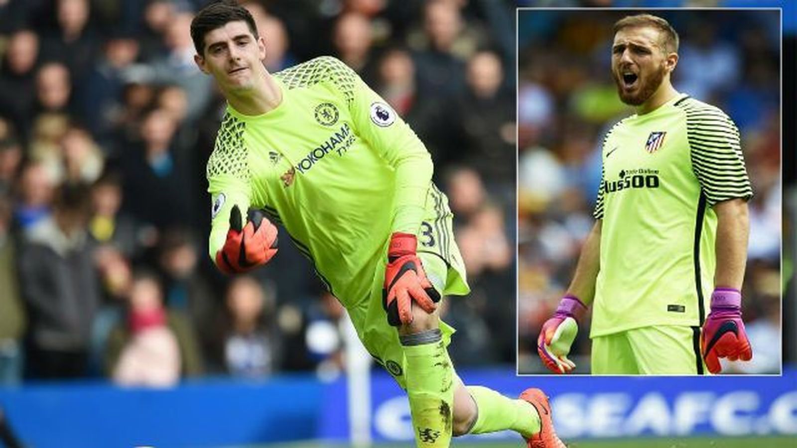 Oblak-Courtois, dos porteros para la historia del Atlético