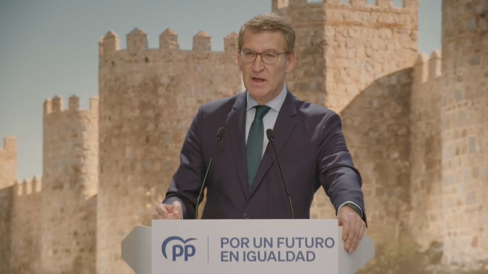 Feijóo critica que Sánchez "no haya tenido tiempo para aprobar los presupuestos" pero sí para la "amnistía"