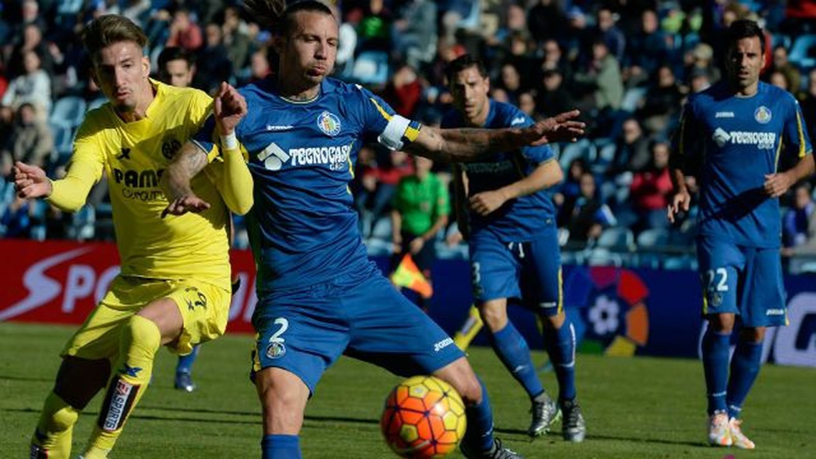 2-0. El Getafe ahonda en la herida del Villarreal