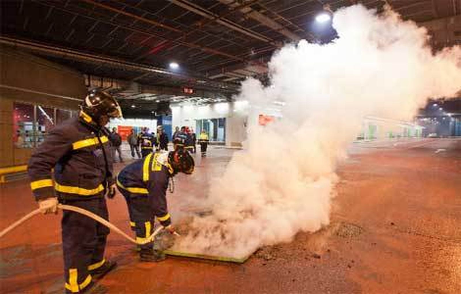 Simulacro en el intercambiador de Moncloa para comprobar su plan de autoprotección