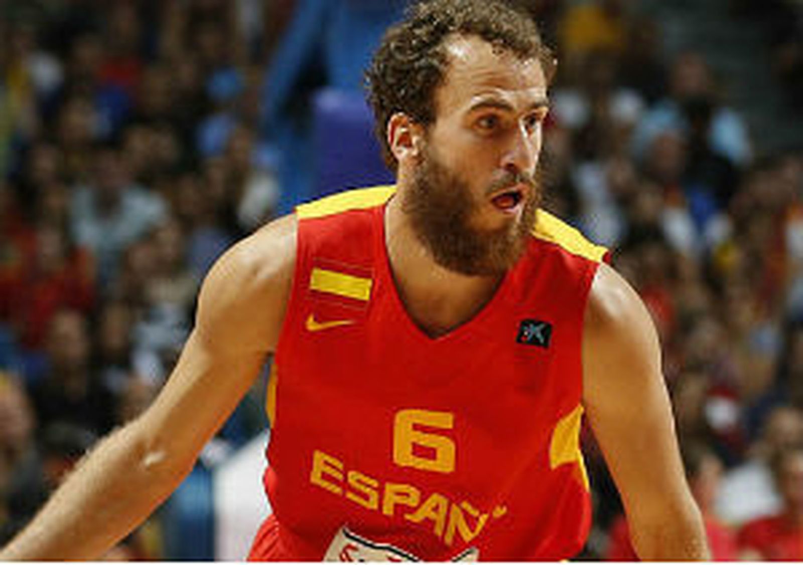 Sergio Rodríguez, con España