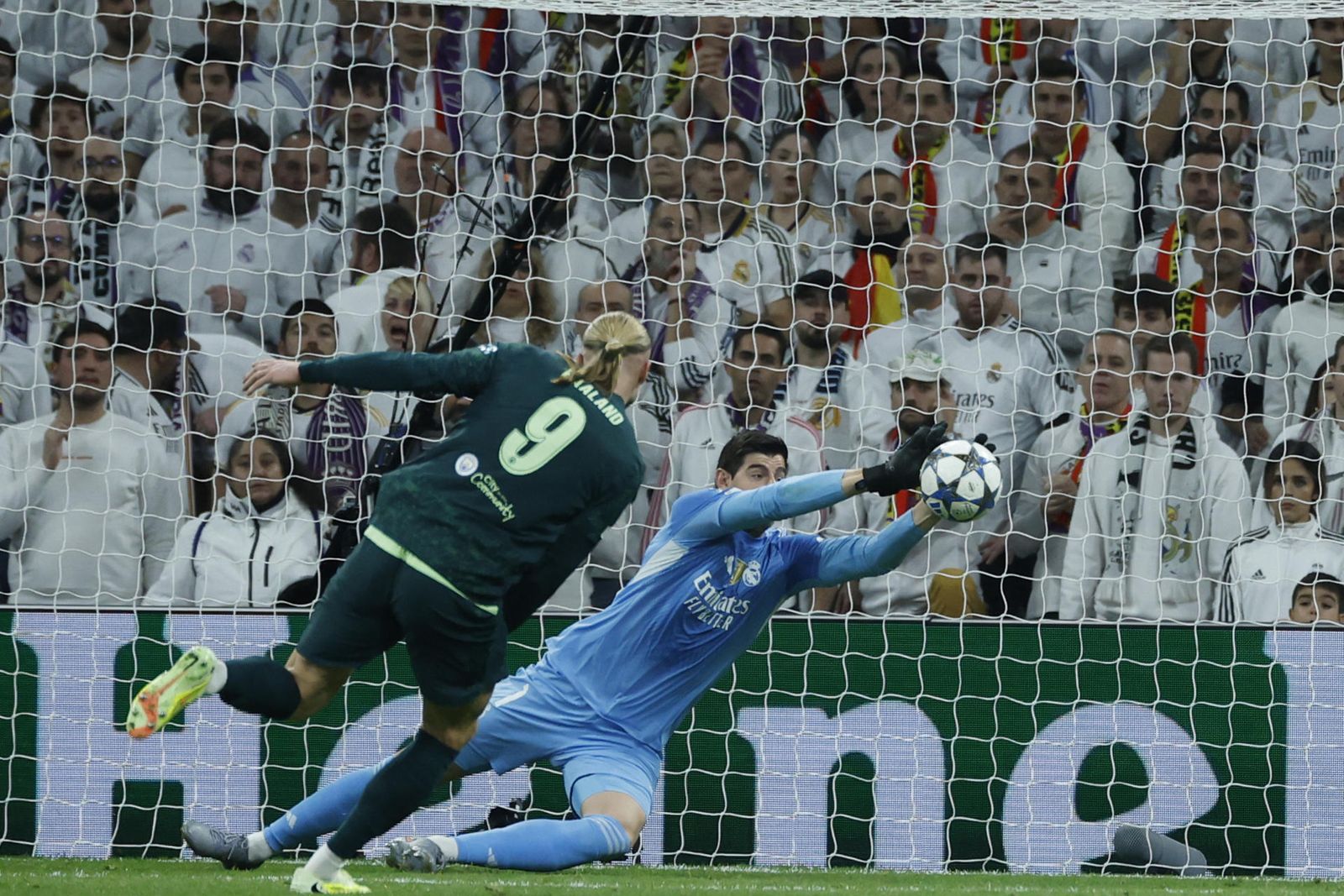 Haaland y Courtois