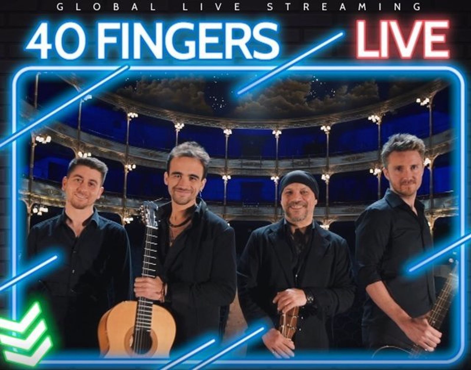 Llega 'Guitar Rhapsody', el concierto en streaming del fenómeno musical 40 Fingers