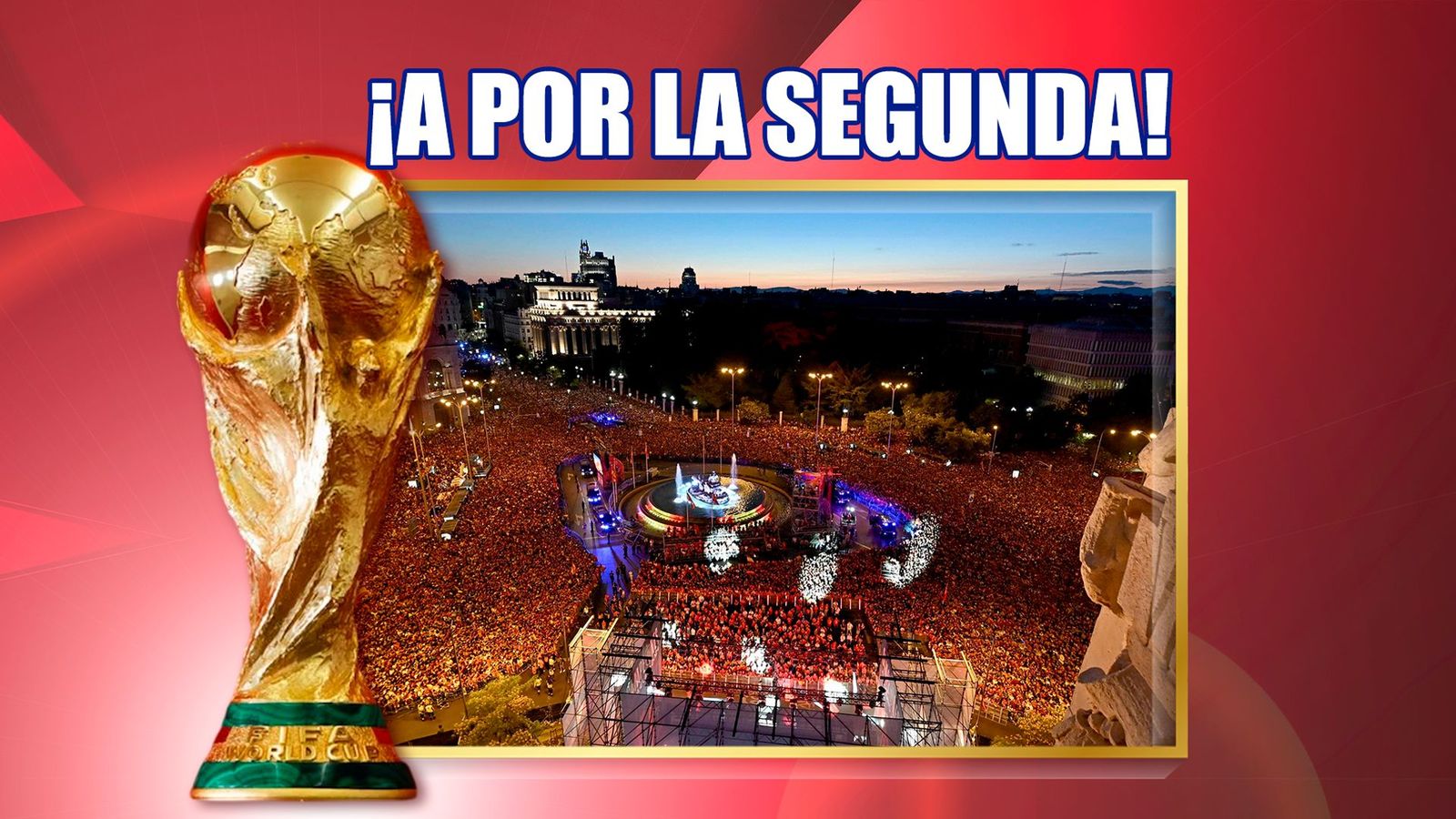 España celebrará en Cibeles el lunes por la tarde si logra la segunda estrella