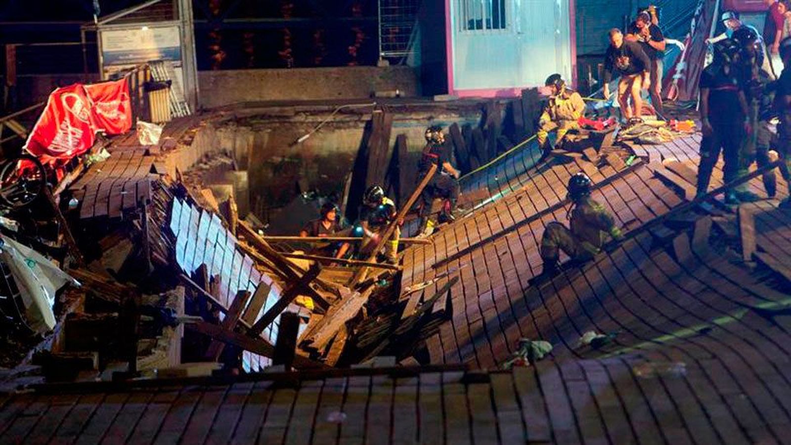 El juzgado investiga un delito de lesiones imprudentes por el derrumbe de Vigo