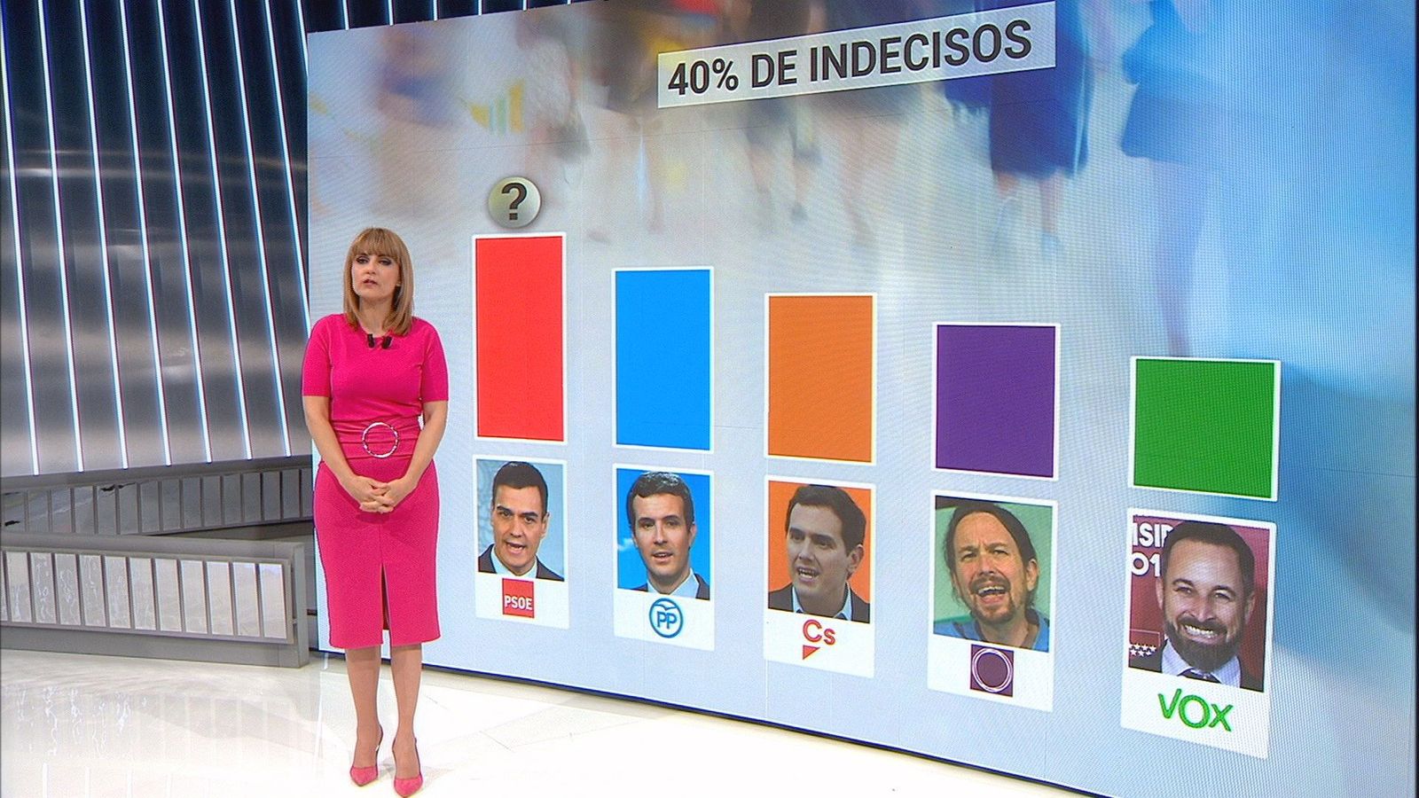 Arranca la campaña electoral con un 40% de indecisos