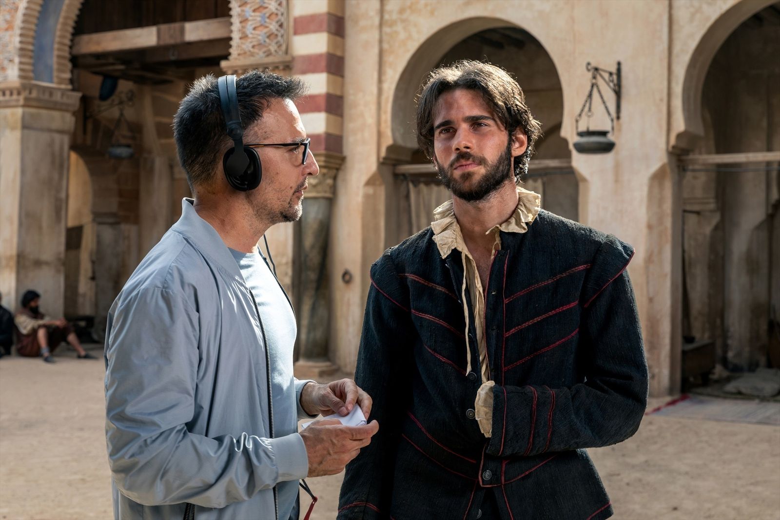Rodaje de la película 'El cautivo', de Alejandro Amenábar