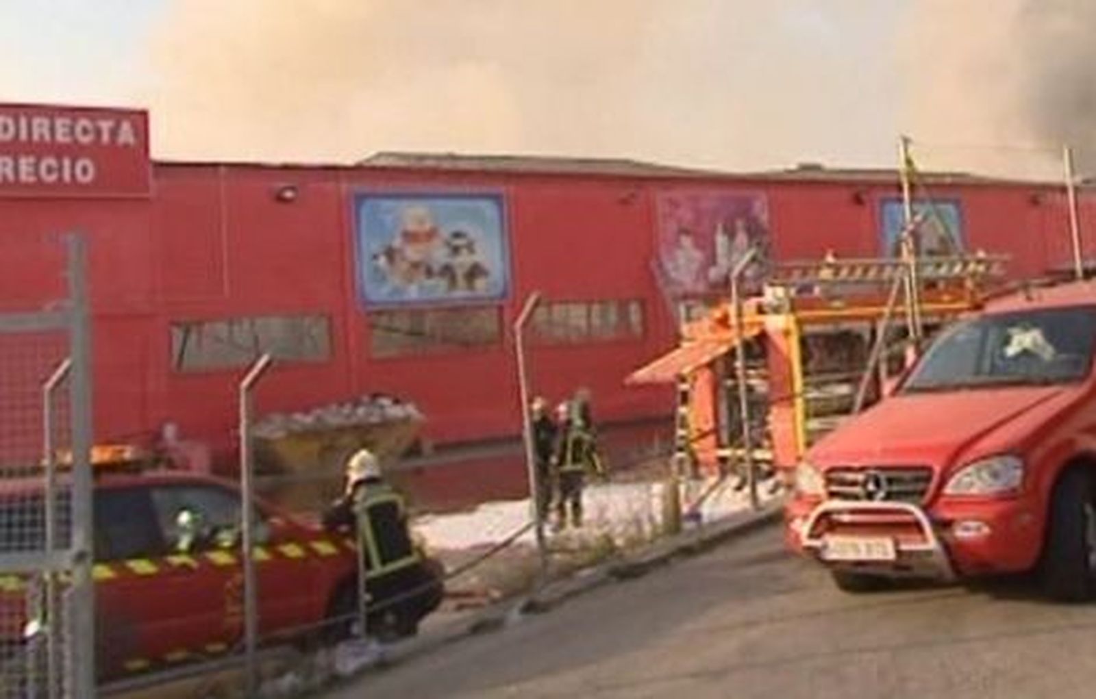 Incendio en el Hiper