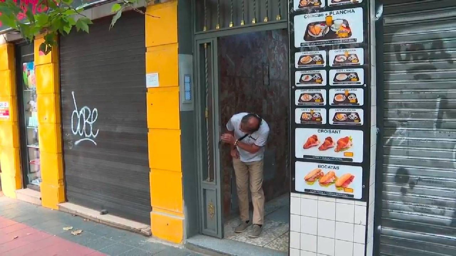 Roban una cafetería en Delicias forzando la puerta del portal contiguo: fue una vecina la que dio la voz de alarma