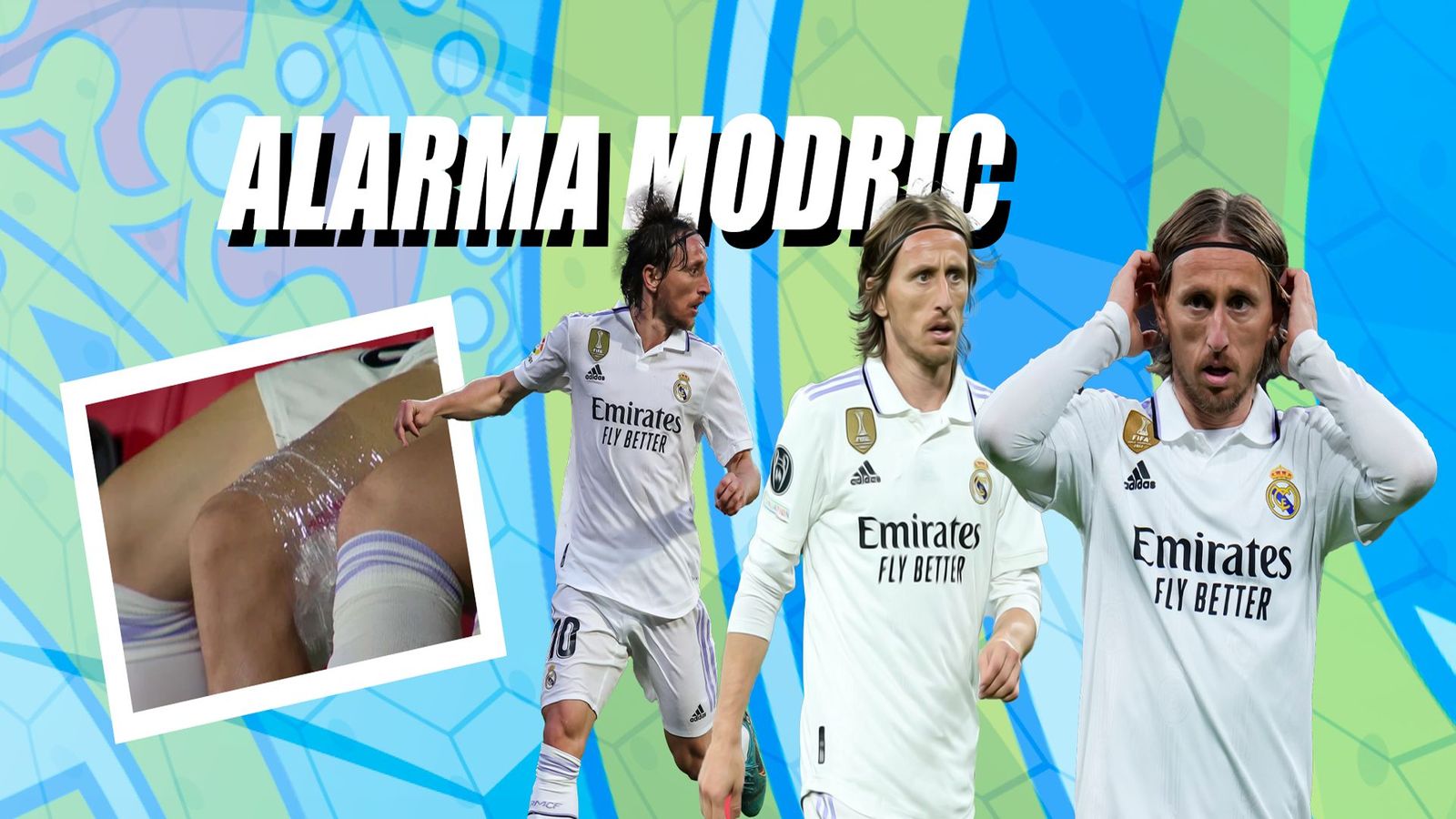 Modric, lesionado